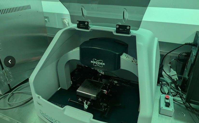 Bruker Dektak Stylus profilometer